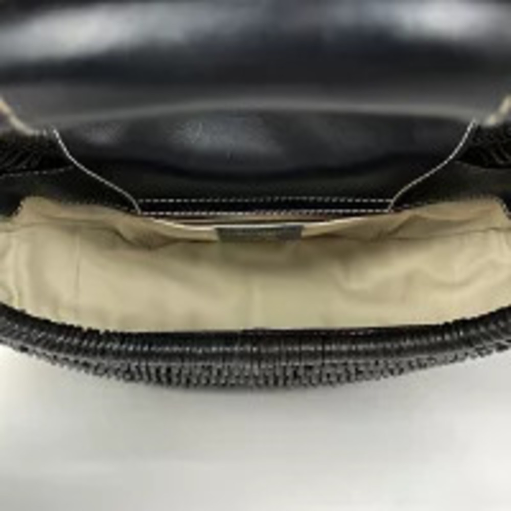 Salvatore Ferragamo handbag rattan basket bag Gancini black - Picture 7 of 7